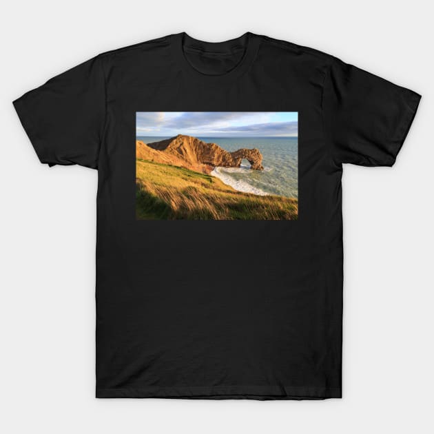 Durdle Door Sea Arch T-Shirt by rhintl